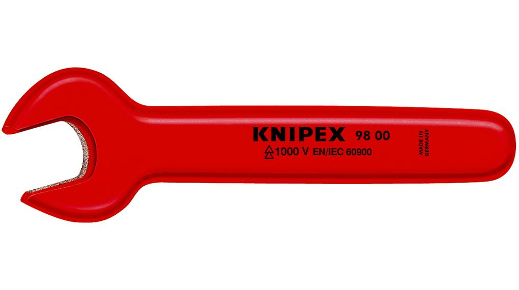 Spanner, VDE, Open-End, 18 mm, 160mm